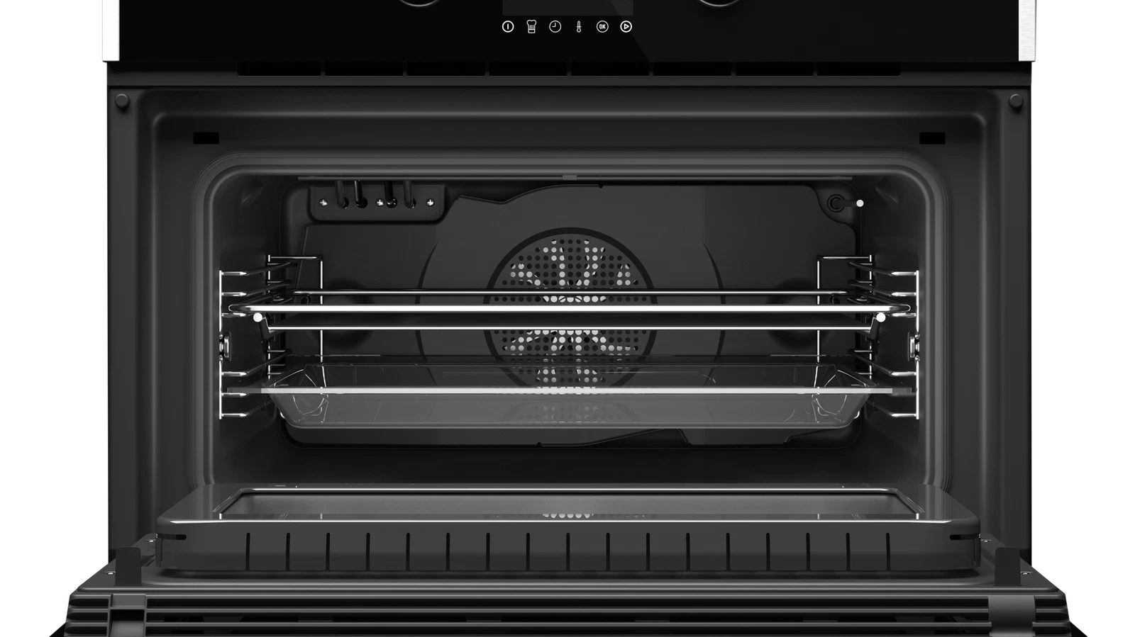 Компактный духовой шкаф  Teka Maestro HLC 847 C BLACK-SS Чёрное Стекло