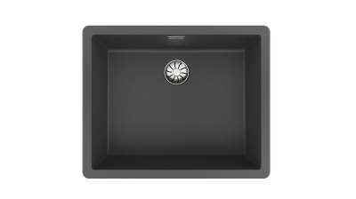 Мойка подстольного / врезного монтажа из Тегранита Плюс с 1 чашей RADEA R10 50.40 M-TG DARK GREY
