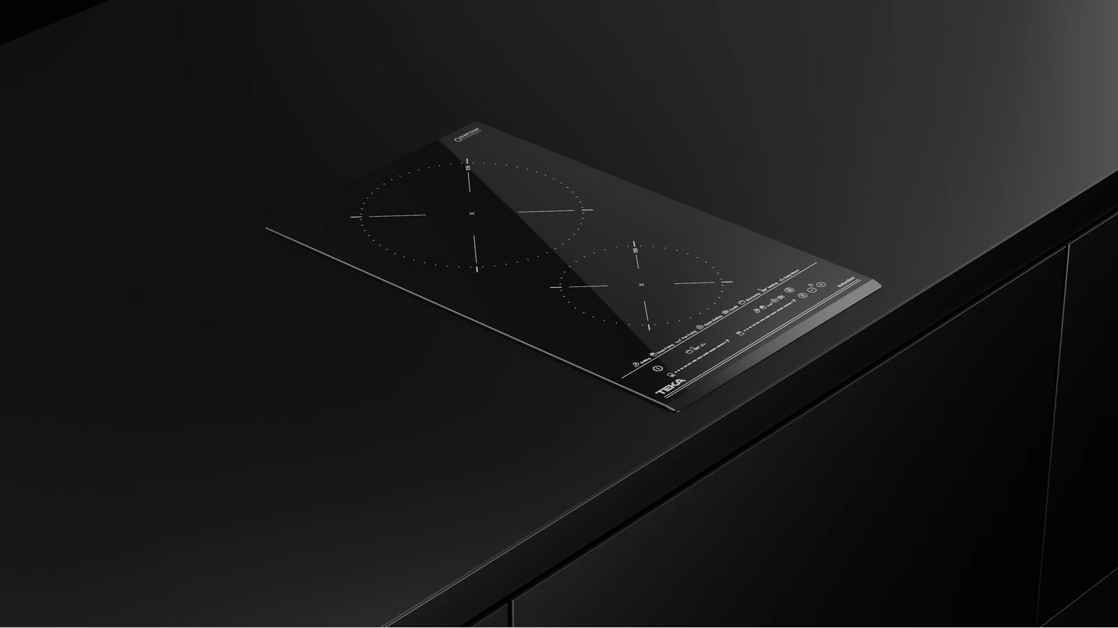 Индукционная варочная панель MasterSense Domino 30 см IZC 32600 MST BLACK