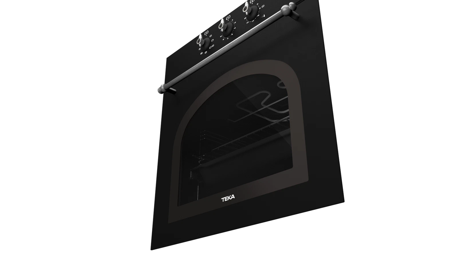 Духовой шкаф электрический Teka Country HRB 6100 ANTHRACITE-OS Антрацитовая Эмаль/Состаренное Серебро