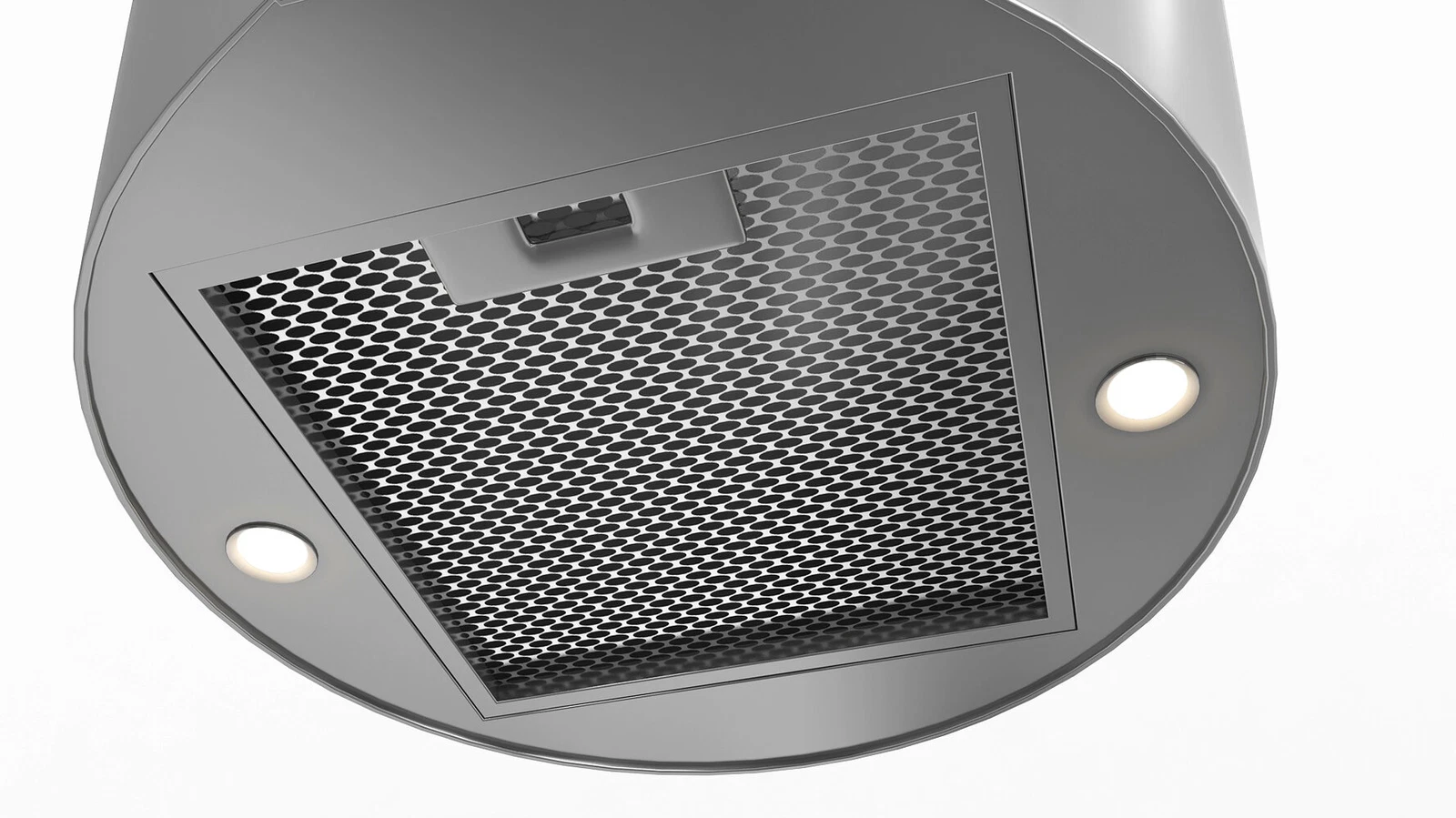 Островная/пристенная вытяжка в форме трубы CC 485 BLACK-SS