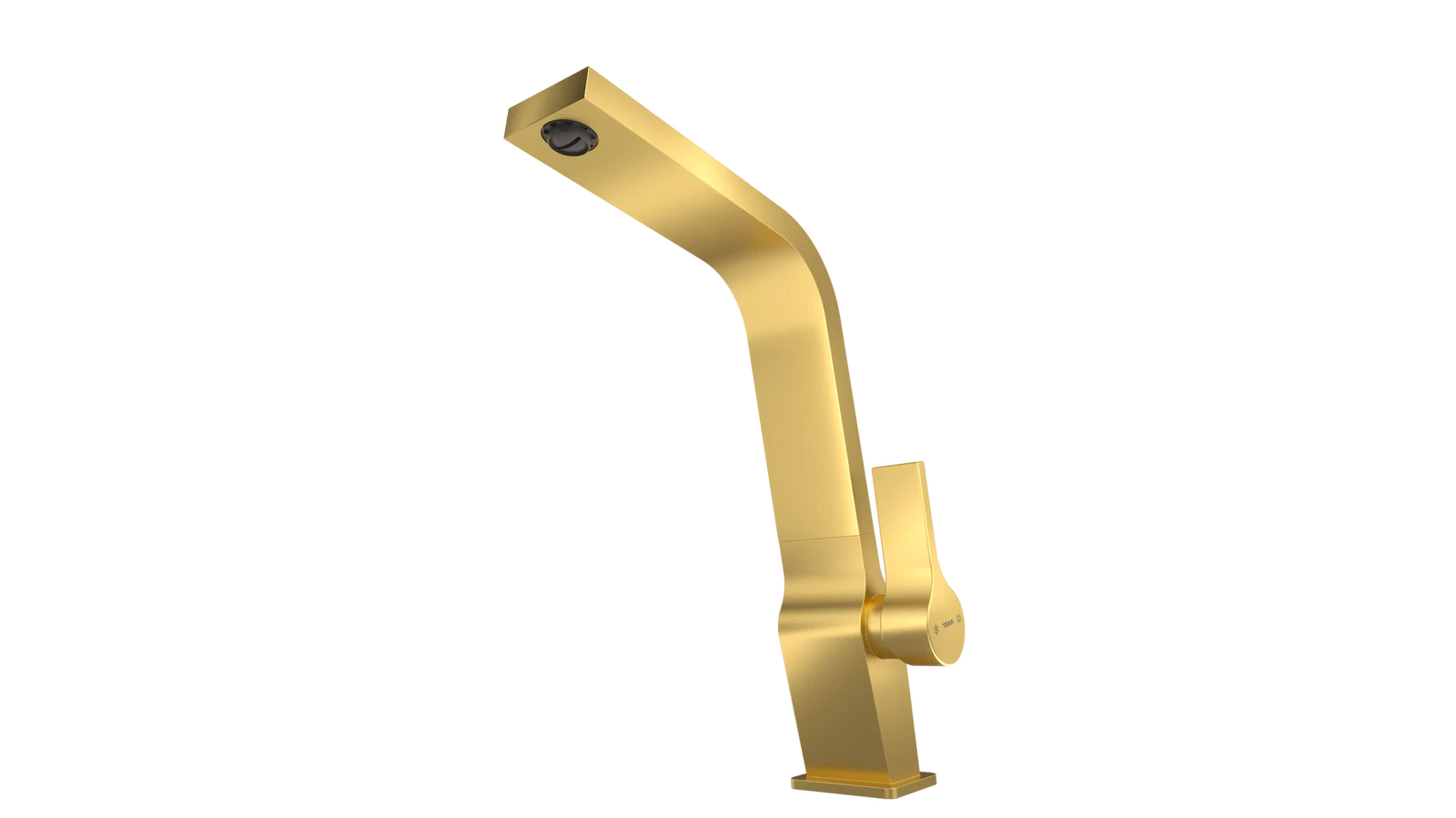 Дизайнерский смеситель Icon. Люксовое долговечное PVD-покрытие. ICC 915 GOLD