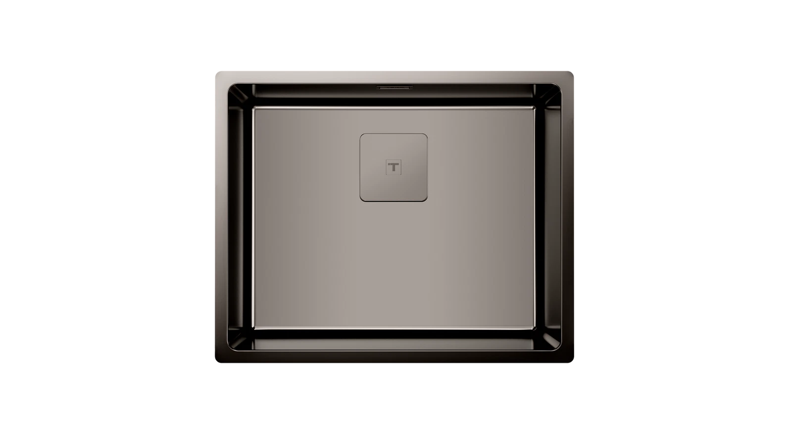 Мойка из нержавеющей стали Teka  FLEXLINEA RS15 50.40 PVD TITANIUM PVD покрытие / Титан подстольного монтажа / монтаж заподлицо / монтаж сверху (плоский кант)