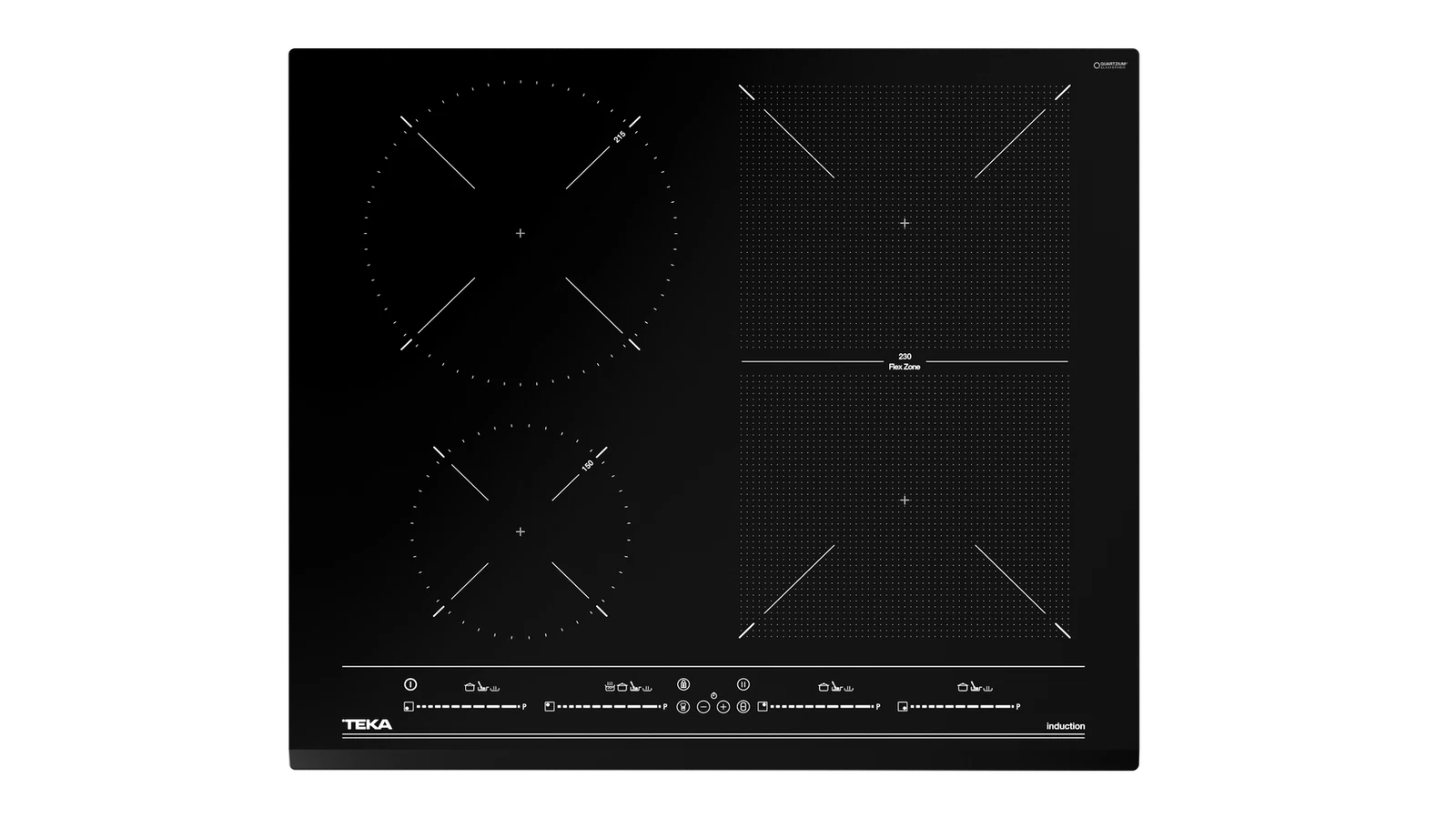 Индукционная варочная панель Flex DirectSense 60 см IZF 64440 MSP BLACK