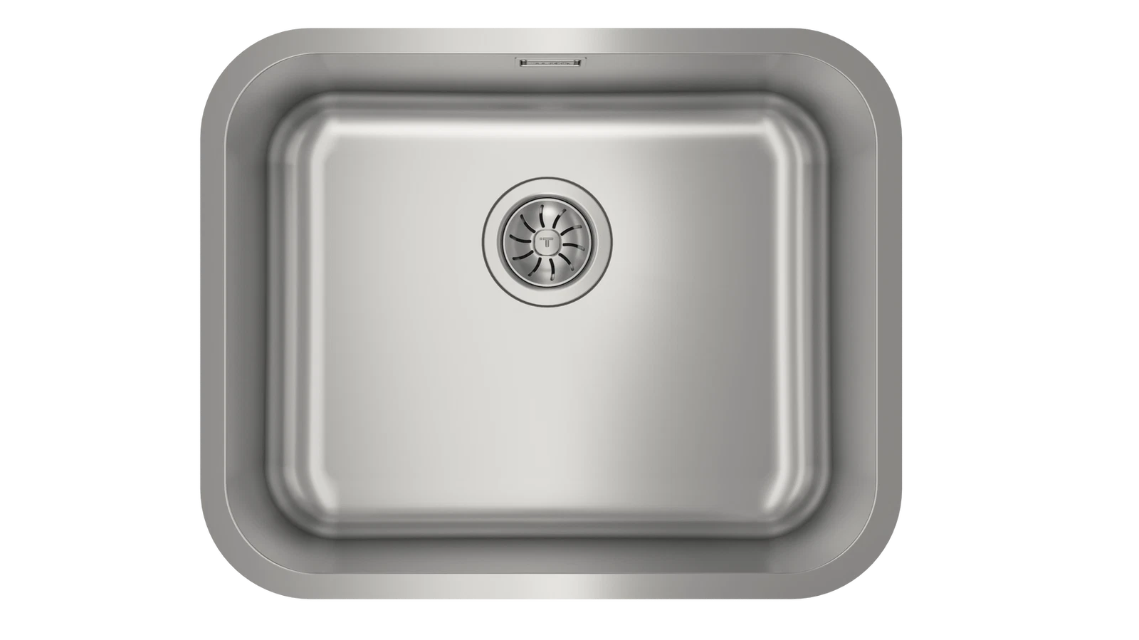 Мойка из нержавеющей стали с 1-ой чашей / Подстольный монтаж / Монтаж заподлицо / Монтаж сверху (плоский кант) BET 50.40.20 PLUS POLISHED