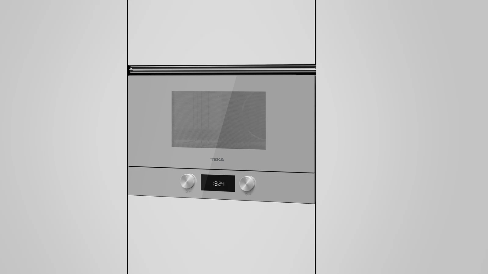 Встраиваемая микроволновая печь Teka Urban ML 8220 BIS L STEAM GREY Серый Пар