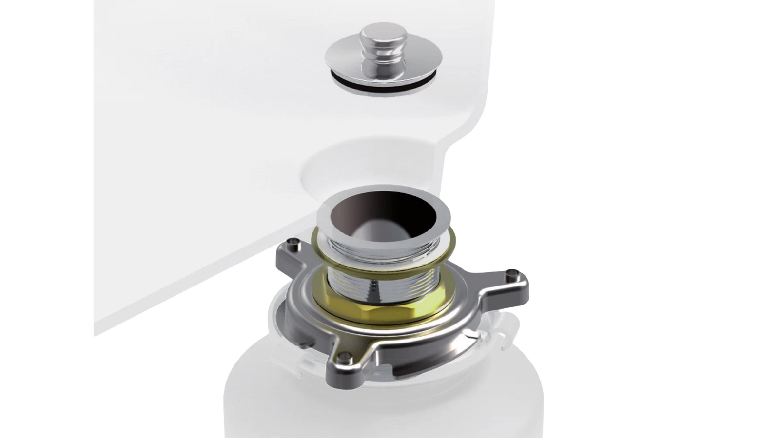 Переходник для моек RADEA R10 для измельчителя Teka Нержавеющая Сталь