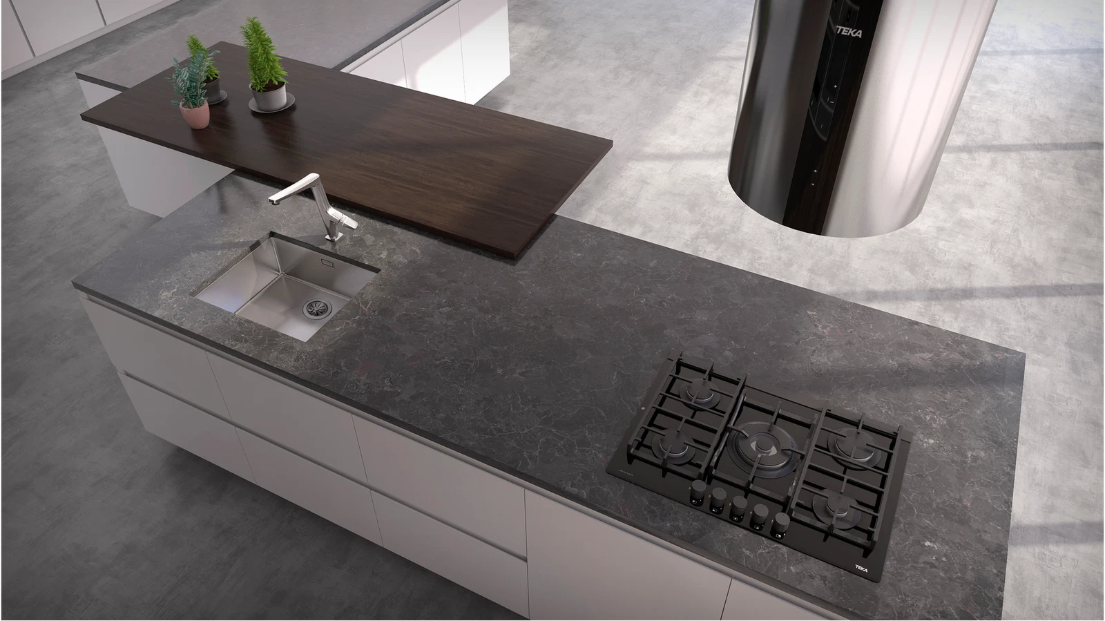 Смеситель Sense с высоким поворотным изливом SN 915 CHROME