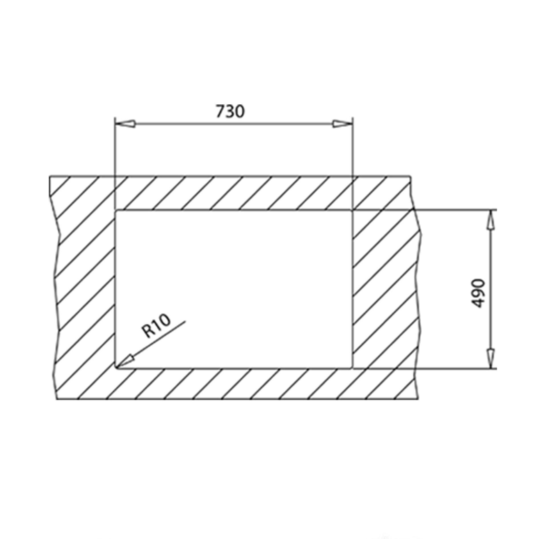 Мойка из нержавеющей стали Teka  FORLINEA RS15 2B 740 POLISHED Полированная монтаж заподлицо / монтаж сверху (плоский кант)