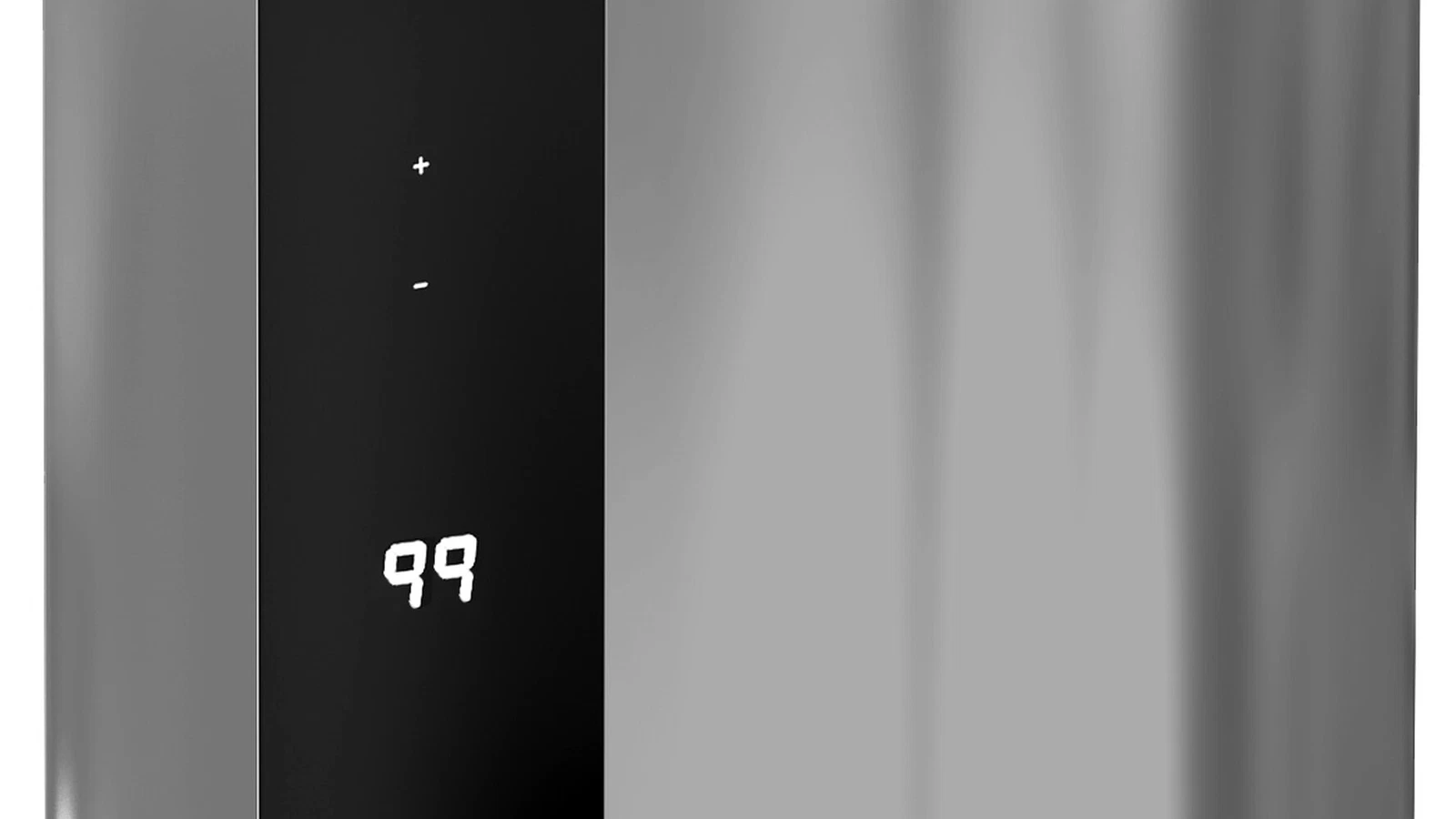 Островная/пристенная вытяжка в форме трубы CC 485 BLACK-SS