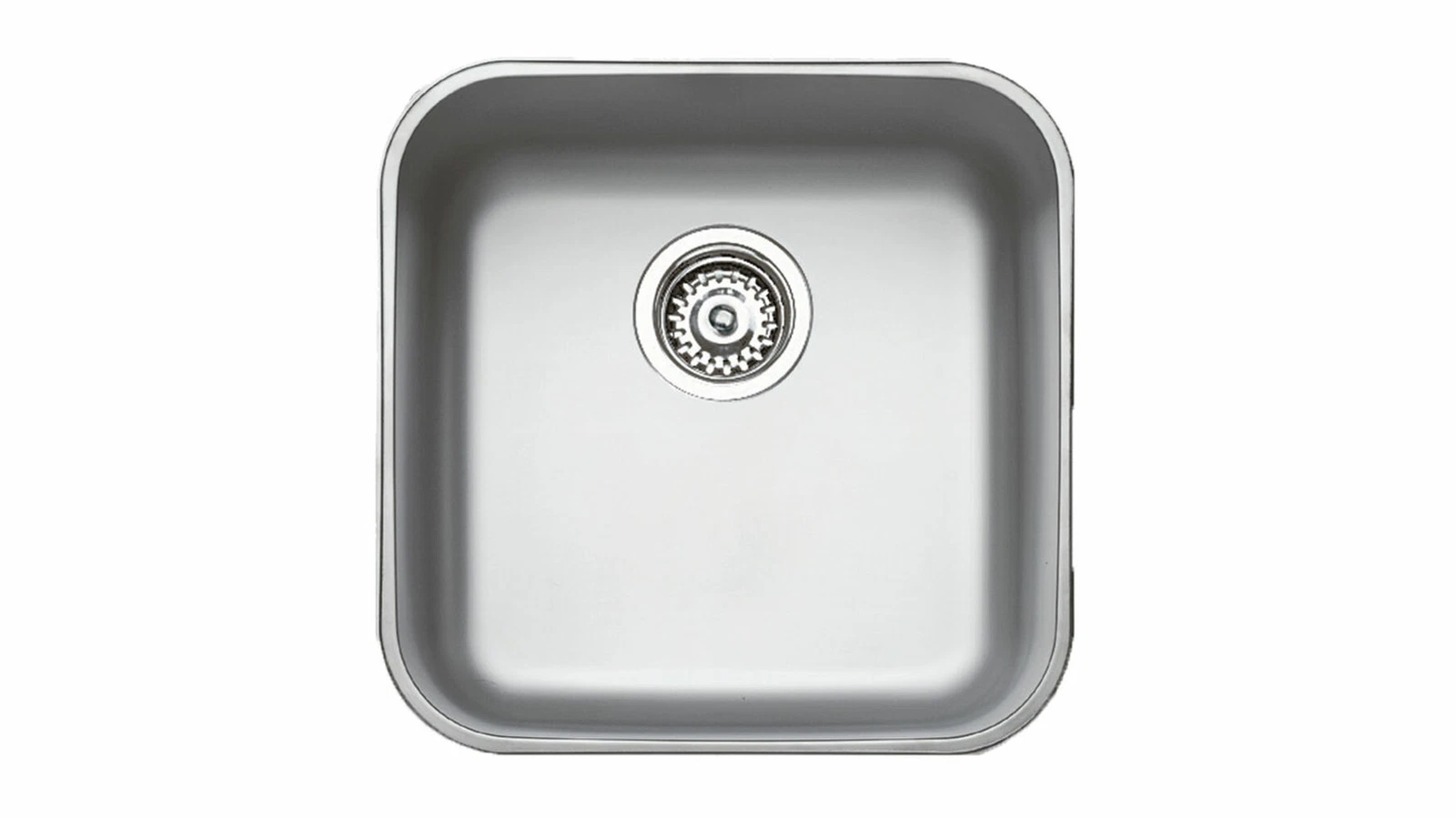 Мойка из нержавеющей стали с 1-ой чашей/ Подстольный монтаж Basico BE 400 1B MATT