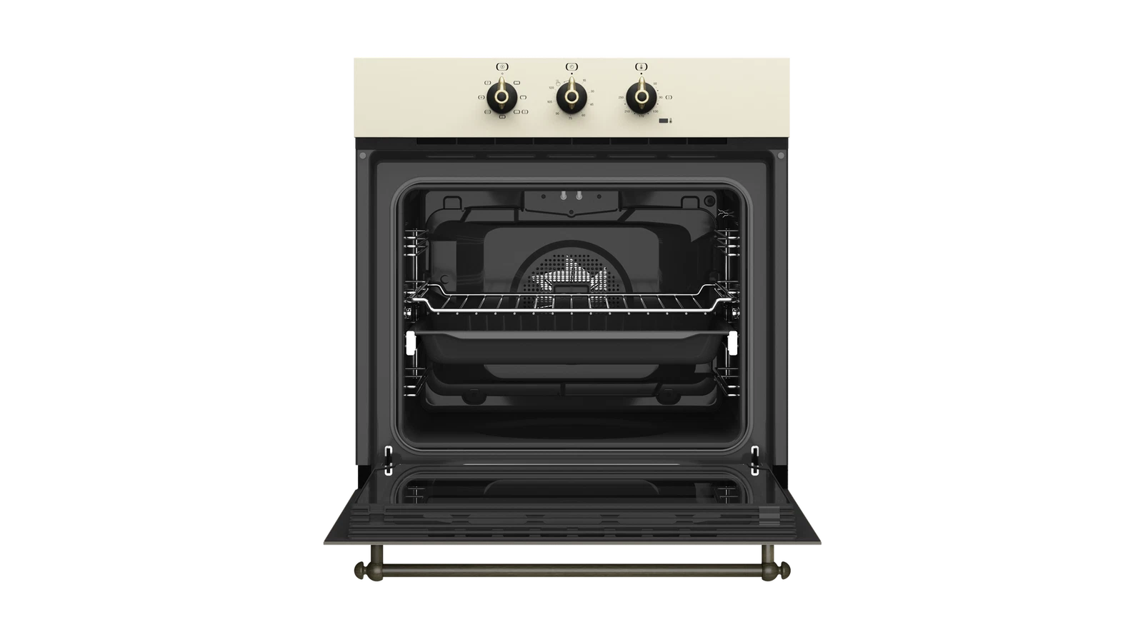 Духовой шкаф электрический Teka Country HRB 6100 VANILLA-OB Ванильная Эмаль/Состаренная Бронза