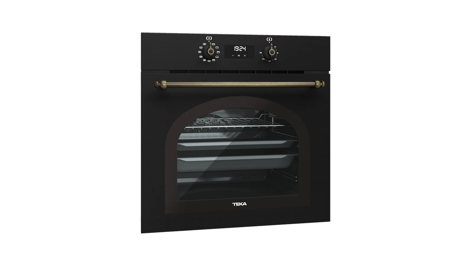 Духовой шкаф электрический Teka Country HRB 6400 ANTHRACITE-OB Антрацитовая Эмаль/Состаренная Бронза