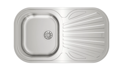 Мойка из нержавеющей стали врезная Teka  STYLO 1B 1D MCTX Микротекстурированная