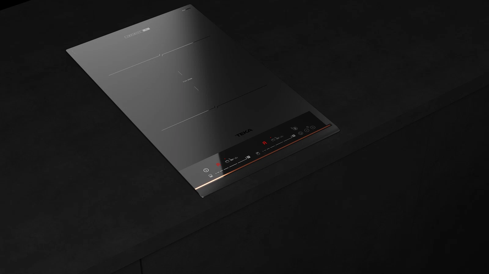 Индукционная варочная панель Flex DirectSense Domino 30 см IBF 32-G1 MST Infinity Matt Black