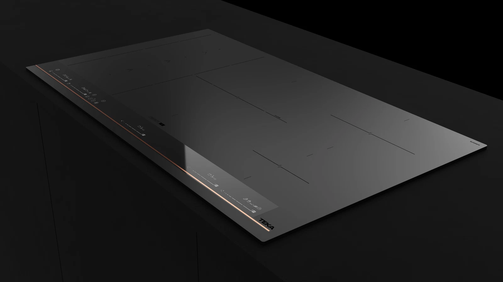 Индукционная варочная панель Flex MasterSense Slide Cooking 90 см IBF 95-G1 MST Infinity Matt Black