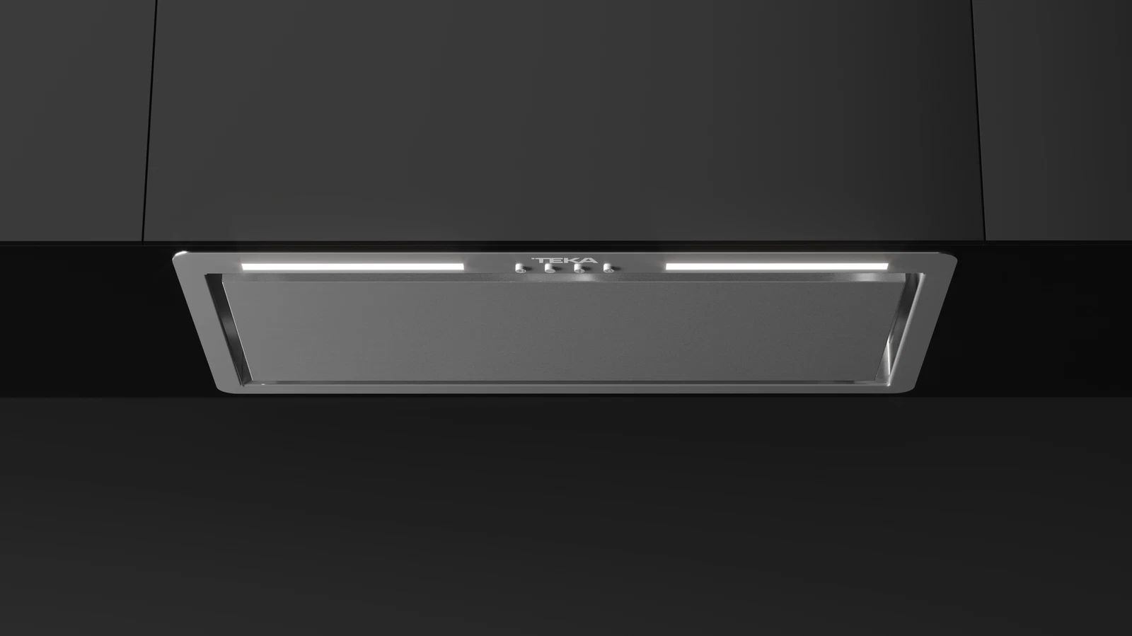 Полновстраиваемая вытяжка шириной 54 см GFL 57760 EOS SS