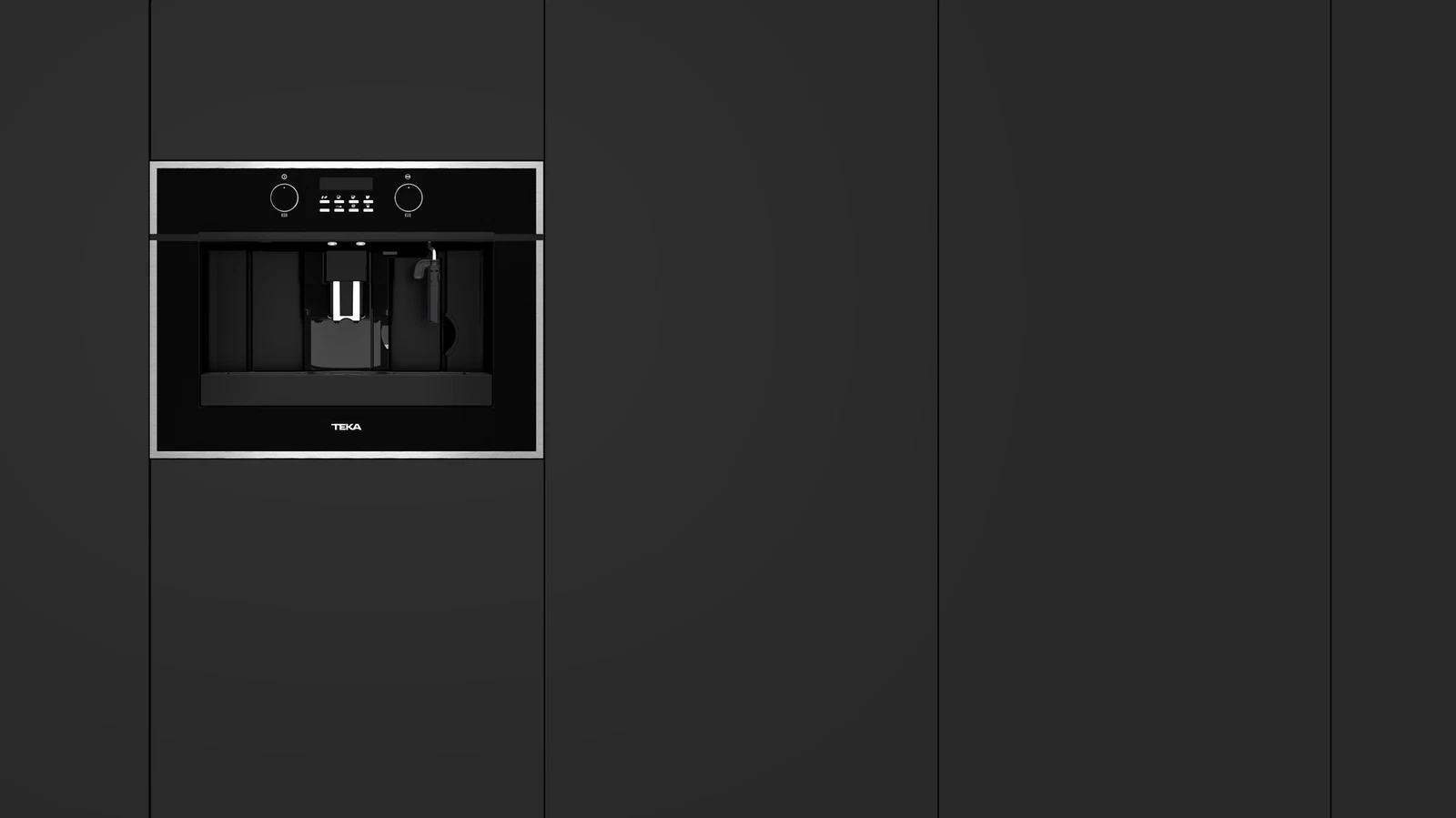 Кофемашина встраиваемая Teka Maestro CLC 855 GM BLACK-SS Чёрное Стекло