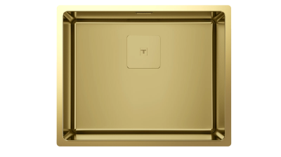 Мойка из нержавеющей стали Teka  FLEXLINEA RS15 50.40 PVD BRASS PVD покрытие / Состаренная Бронза подстольного монтажа / монтаж заподлицо / монтаж сверху (плоский кант)