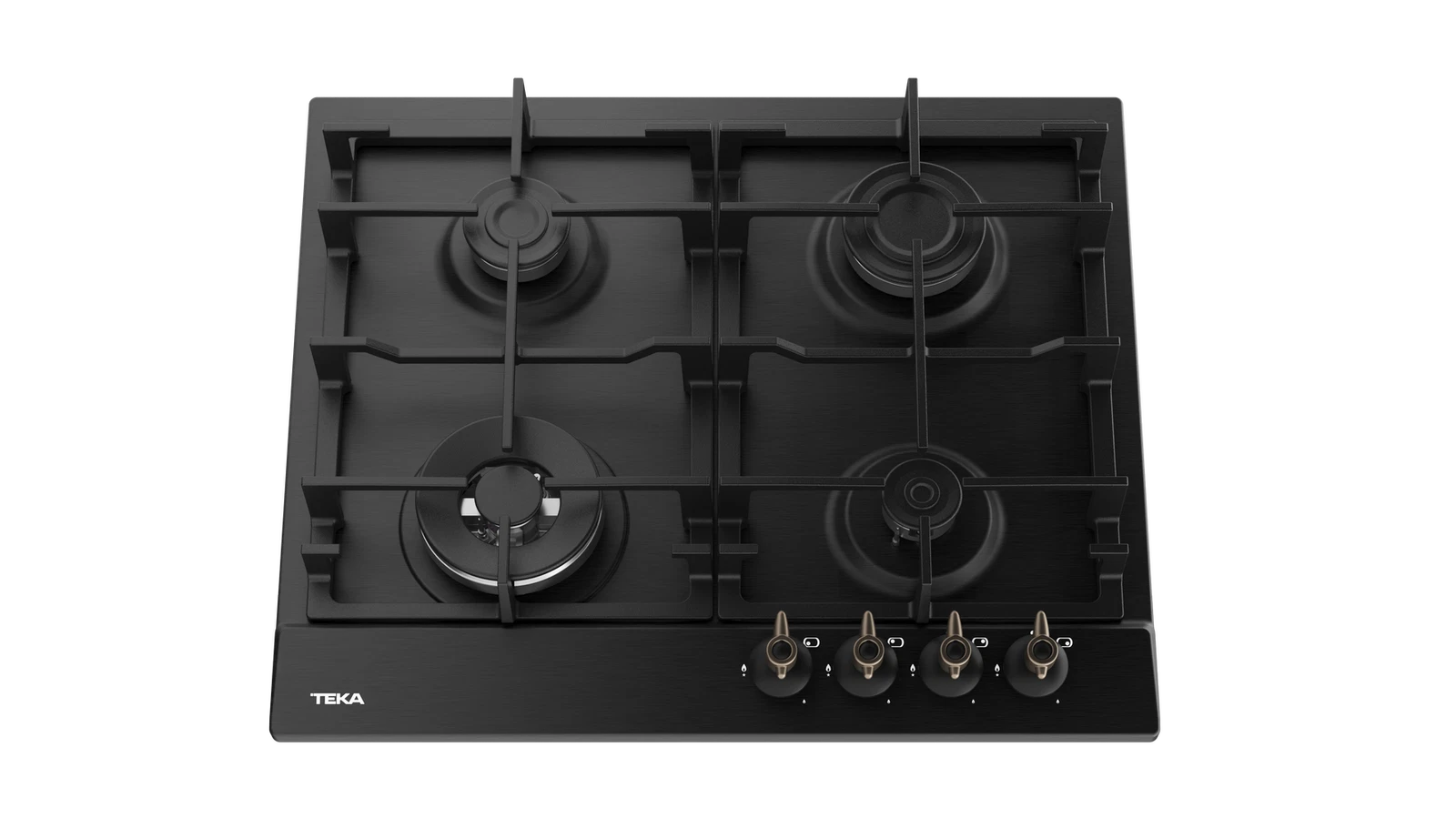 Газовая варочная панель 60 см GSC 64320 RBN ANTHRACITE-OB