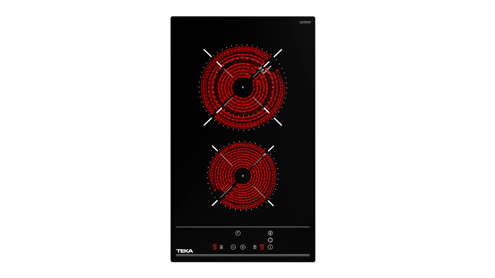 Модульная стеклокерамическая варочная панель 30 см TZC 32320 TTC BLACK