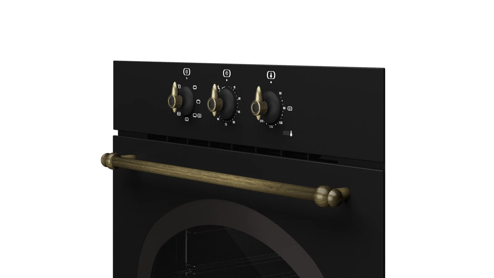 Духовой шкаф электрический Teka Country HRB 6100 ANTHRACITE-OB Антрацитовая Эмаль/Состаренная Бронза