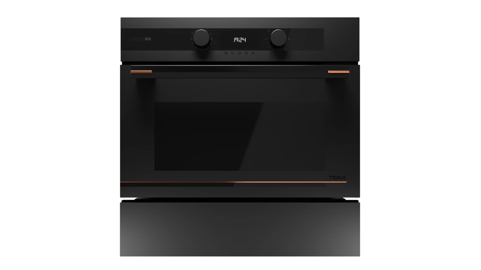 Компактный духовой шкаф  Teka Infinity HLC 84-G1 C MATT BLACK Матовый Чёрный