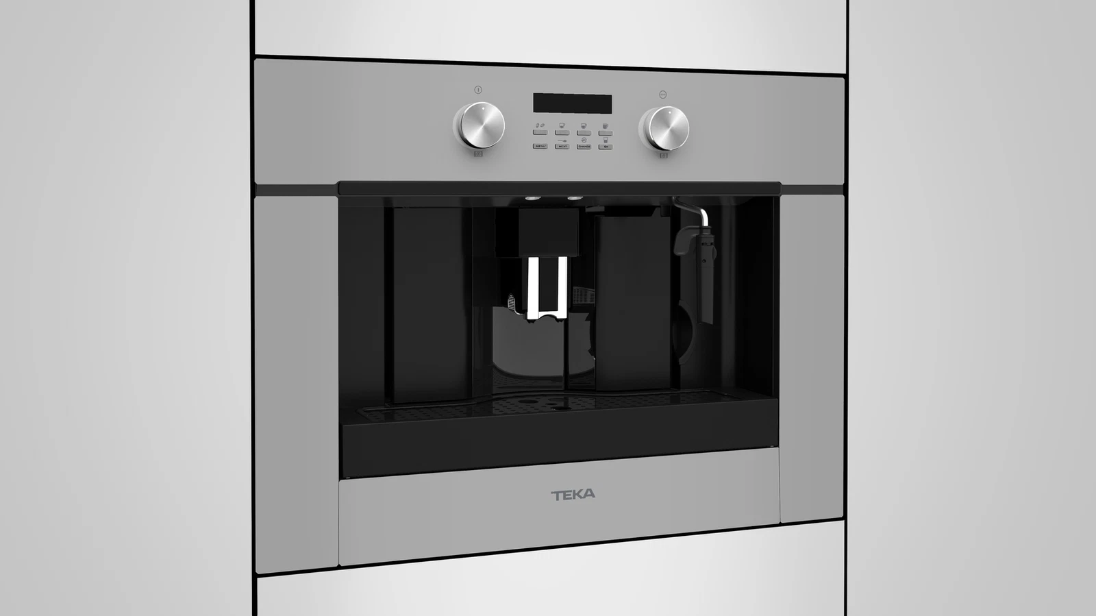 Кофемашина встраиваемая Teka Urban CLC 855 GM STEAM GREY Серый Пар