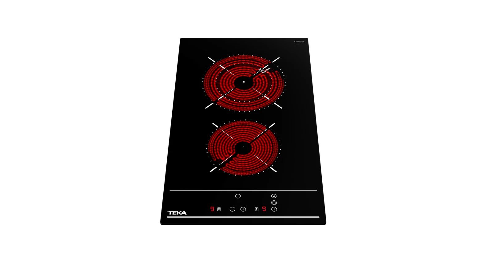 Модульная стеклокерамическая варочная панель 30 см TZC 32320 TTC BLACK