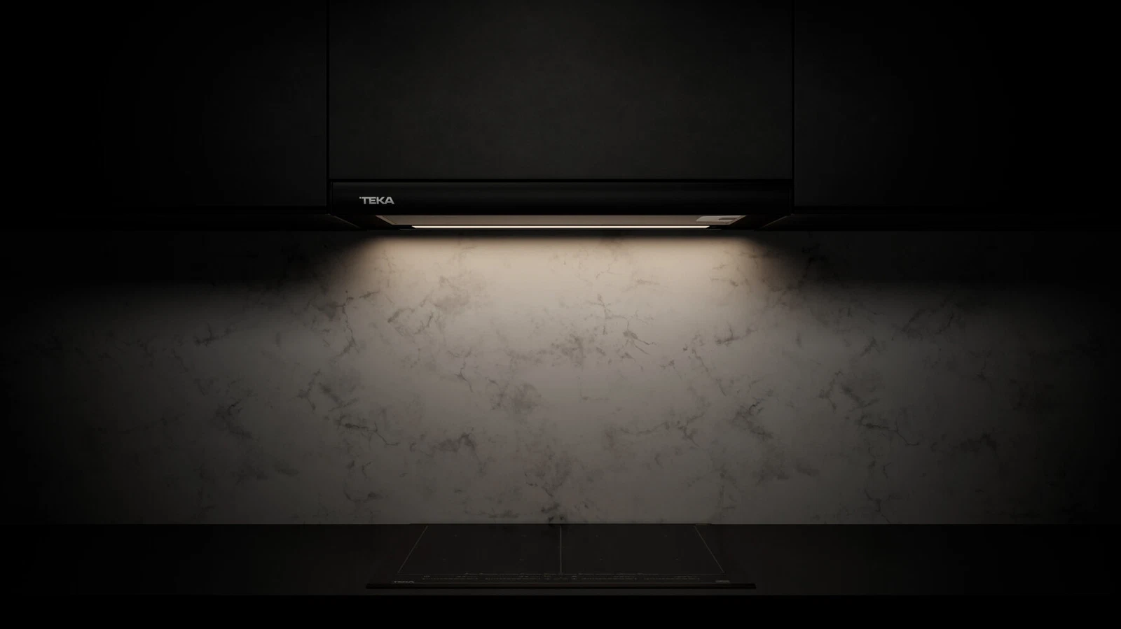 Выдвижная вытяжка шириной 60 см TL 6310 BLACK