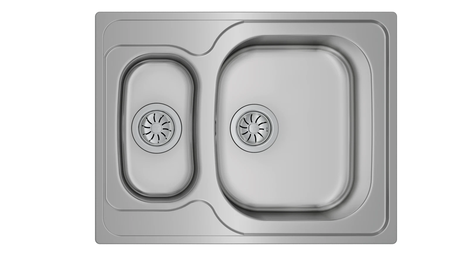 Мойка из нержавеющей стали врезная Teka  UNIVERSE 60 T-XP 1 1/2 B POLISHED Полированная