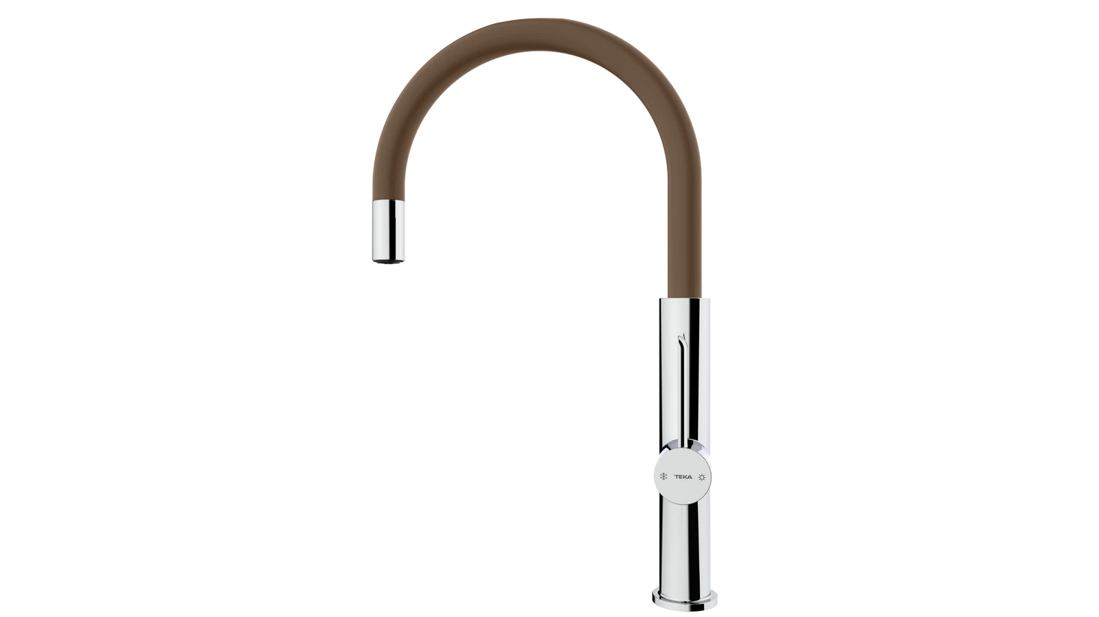 Смеситель с высоким поворотным изливом/ Коллекция Urban FOT 995 LONDON BRICK BROWN