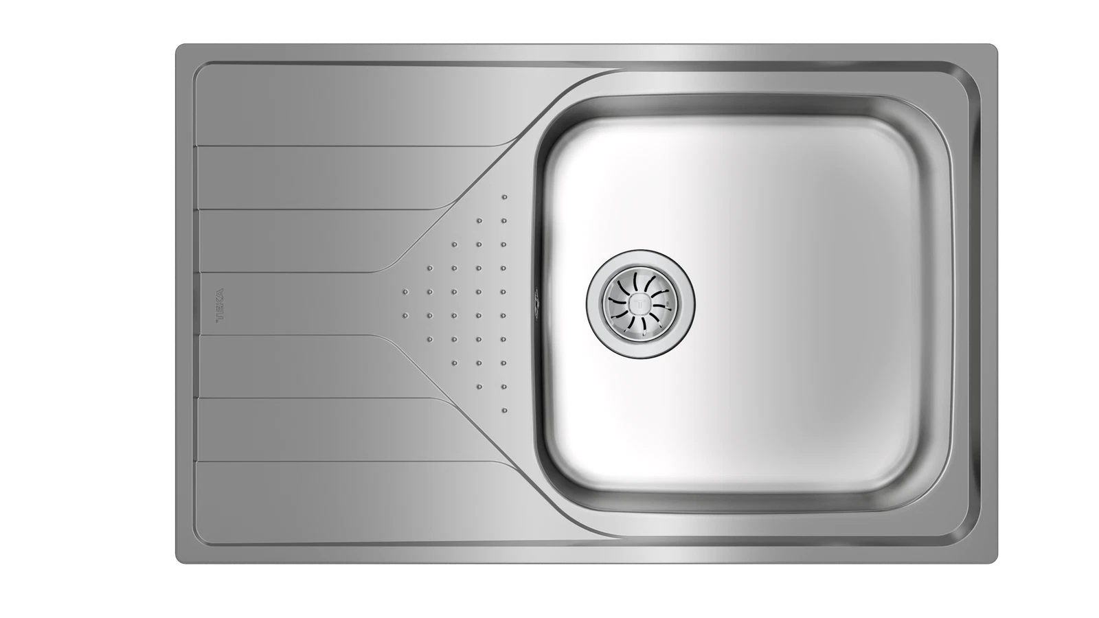 Мойка из нержавеющей стали врезная Teka  UNIVERSE 50 T-XP 1B 1D MAX POLISHED Полированная