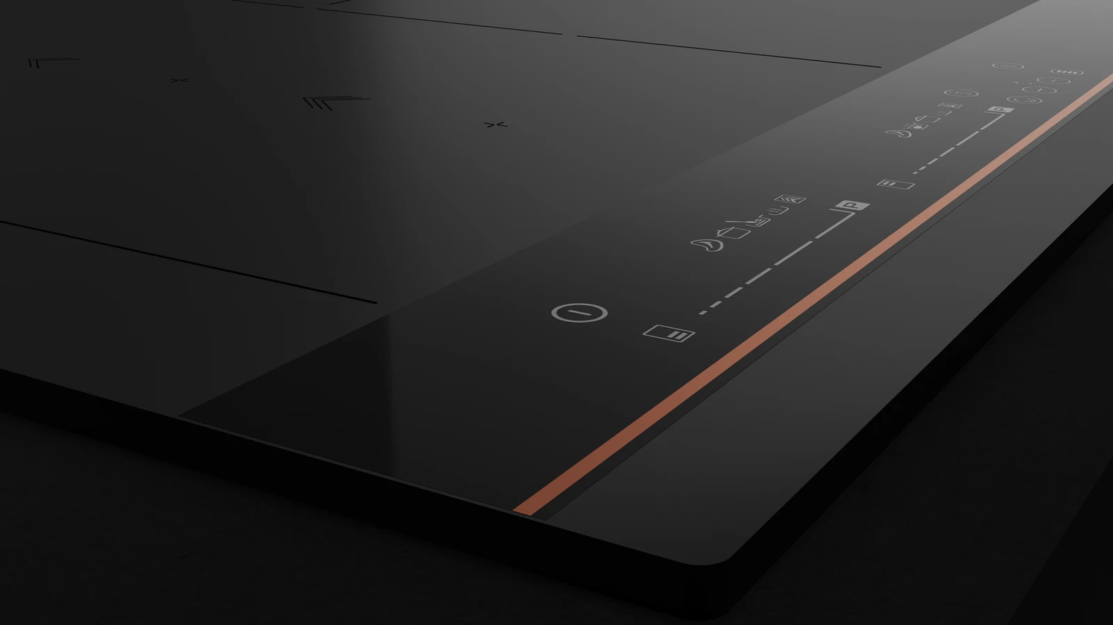 Индукционная варочная панель Flex MasterSense Slide Cooking 90 см IBF 95-G1 MST Infinity Matt Black