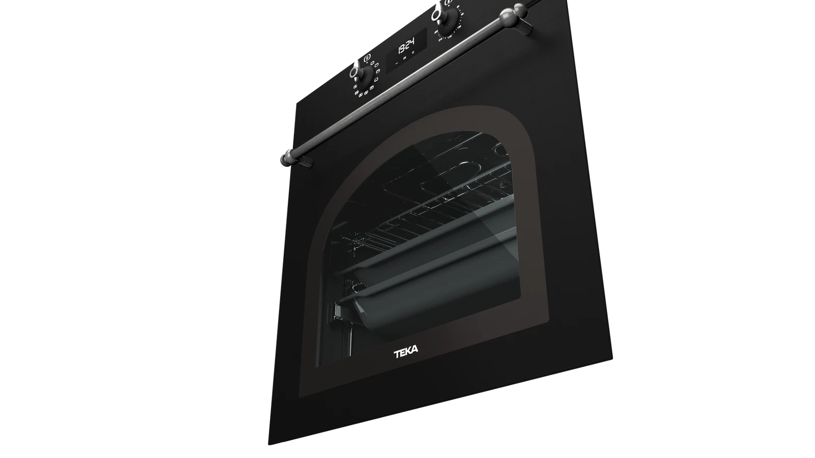 Духовой шкаф электрический Teka Country HRB 6400 ANTHRACITE-OS Антрацитовая Эмаль/Состаренное Серебро