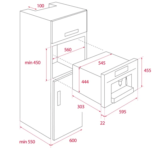 Кофемашина встраиваемая Teka Maestro CLC 835 MC BLACK-SS Чёрное Стекло