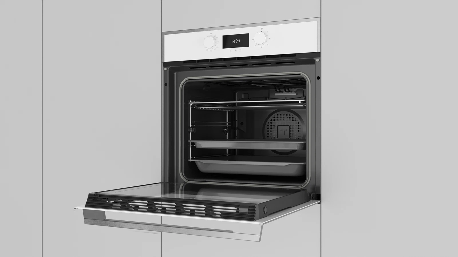 Духовой шкаф электрический Teka Maestro HLB 850 WHITE-SS Белое Стекло