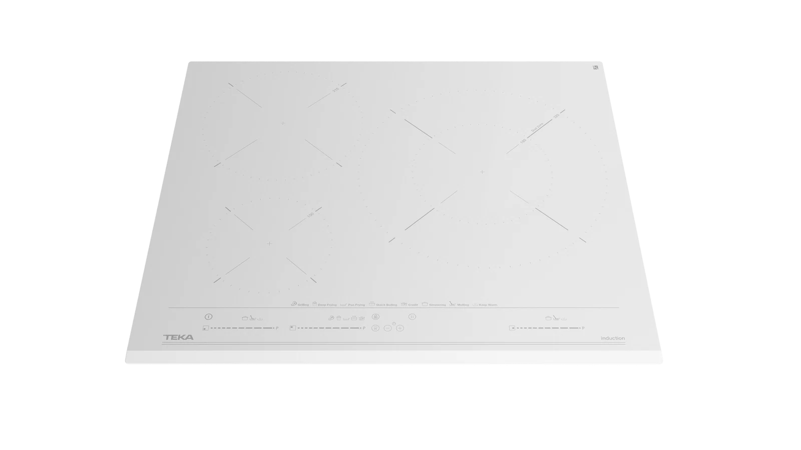 Индукционная панель MasterSense 60 см IZC 63630 MST WHITE MARBLE