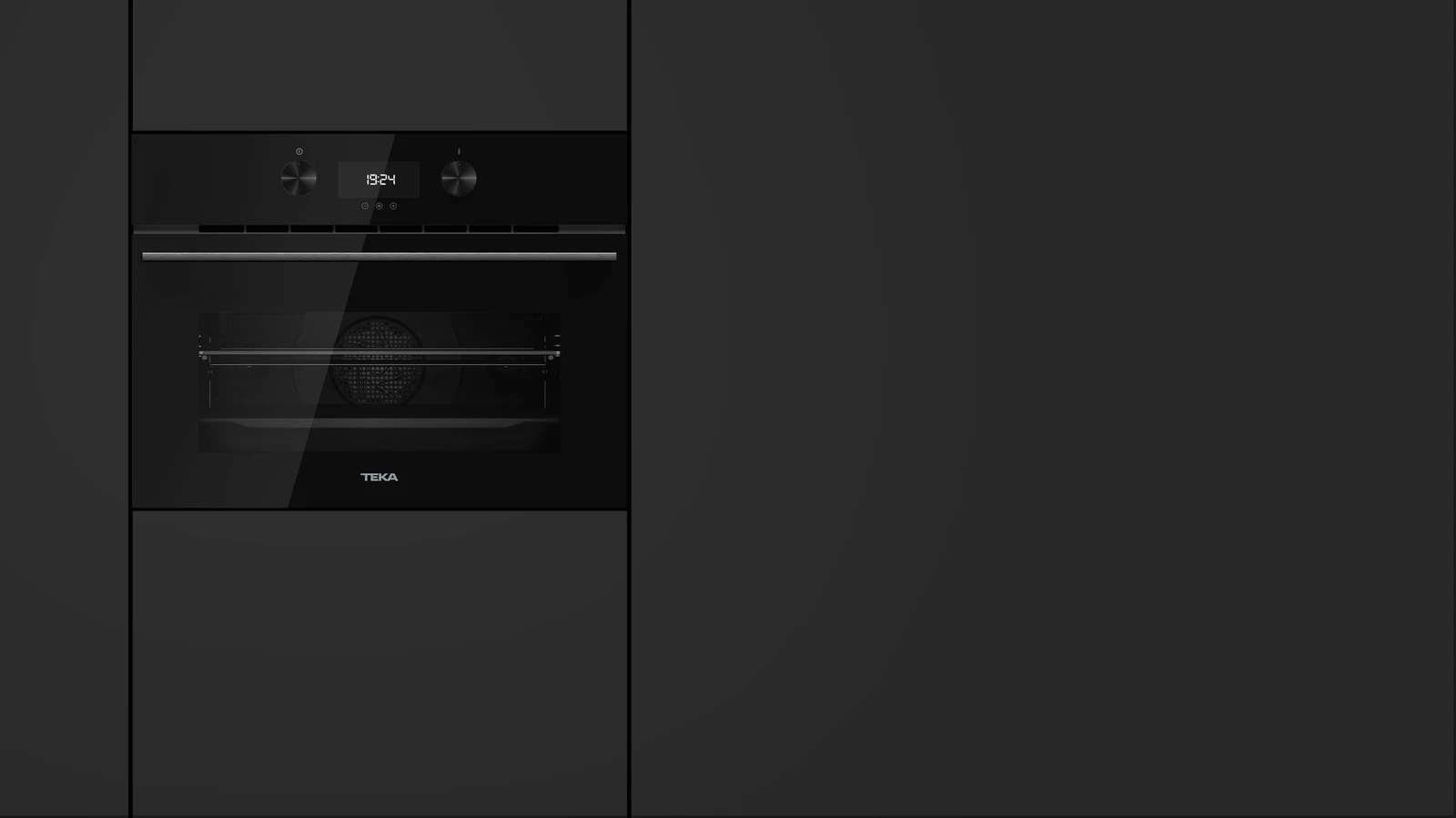 Компактный духовой шкаф  Teka Full Black HLC 8440 C FULL BLACK Полностью Чёрный