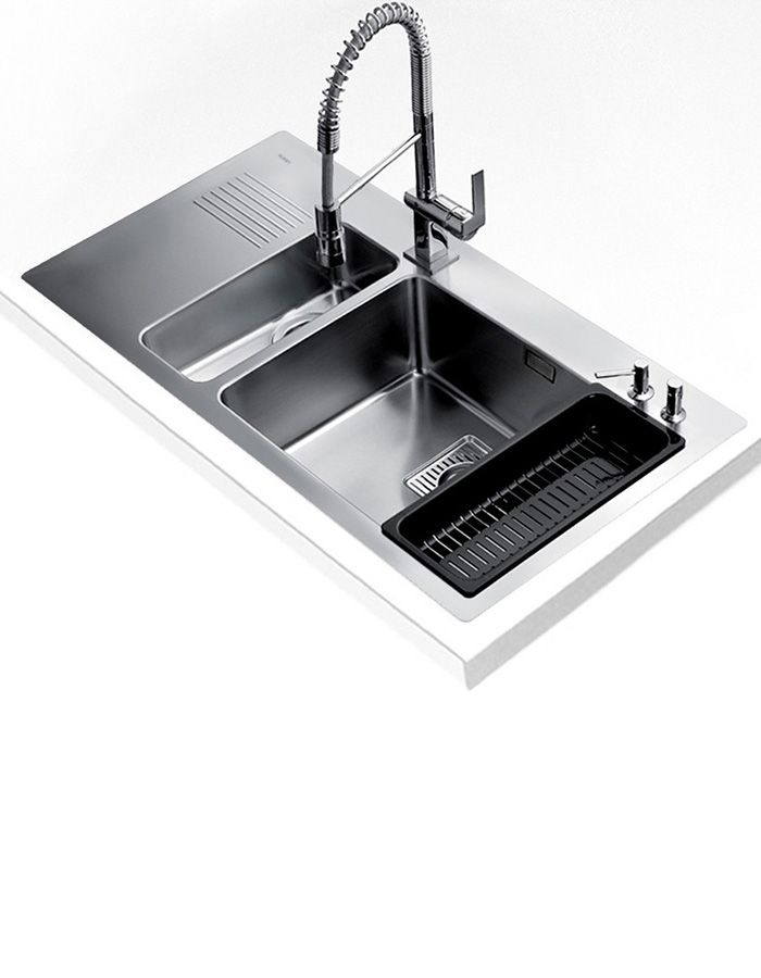 FREGADERO FRAME 1 1/2 C 1/2E PLUS IZQDA