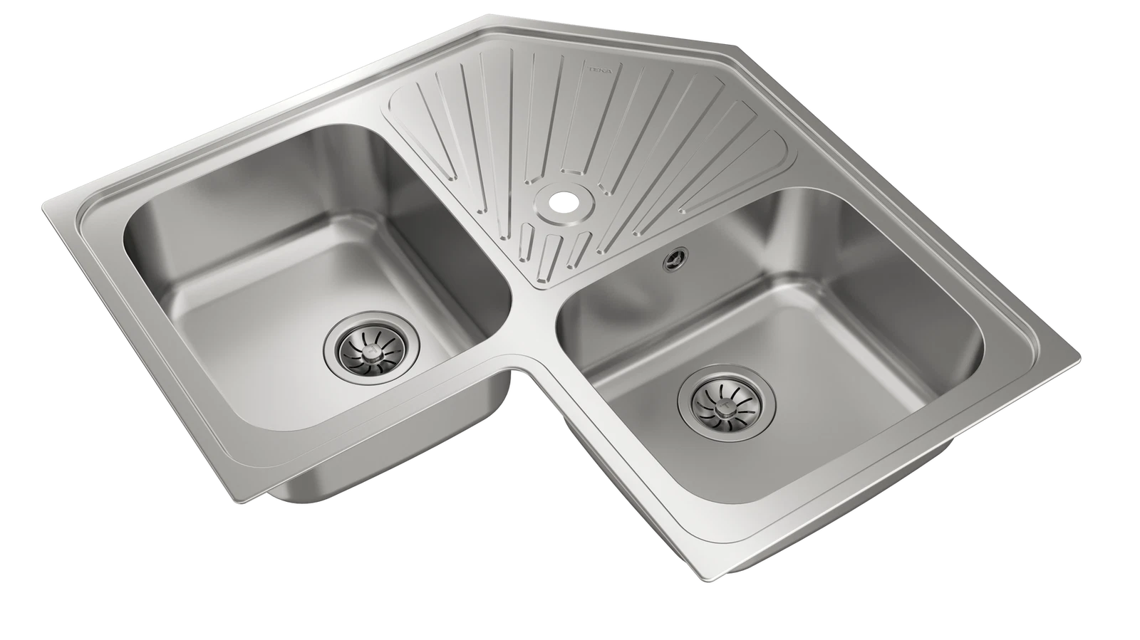 Мойка из нержавеющей стали врезная Teka  ANGULAR 2B POLISHED Полированная