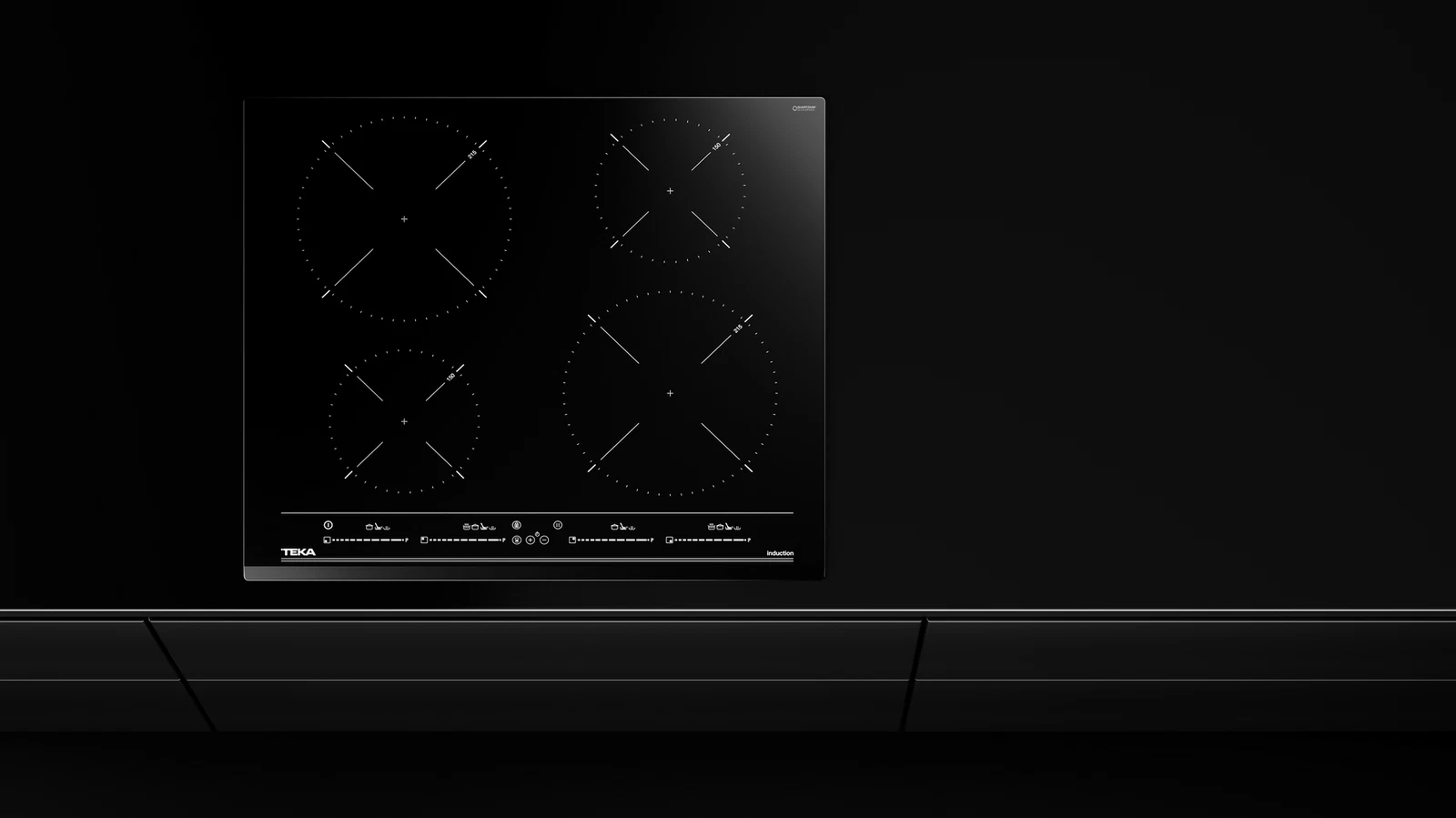 Индукционная варочная панель 60 см IZC 64320 MSP BLACK