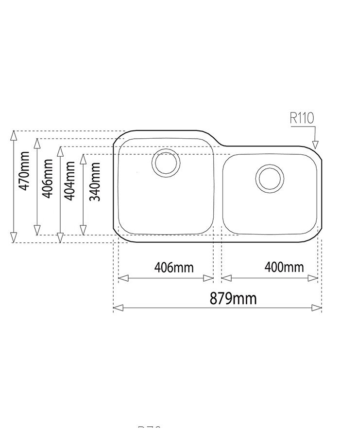 Мойка из нержавеющей стали Teka BE 2B 880 R