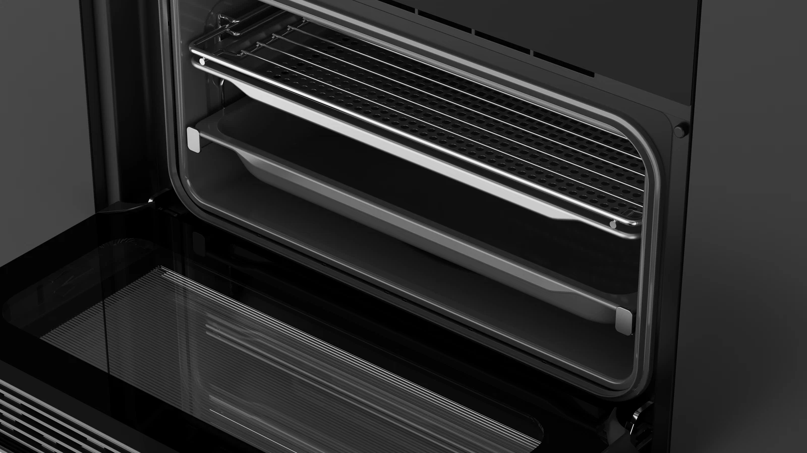 Компактный духовой шкаф  Teka Urban AIRFRY HLC 8406 NIGHT RIVER BLACK Ночная Река