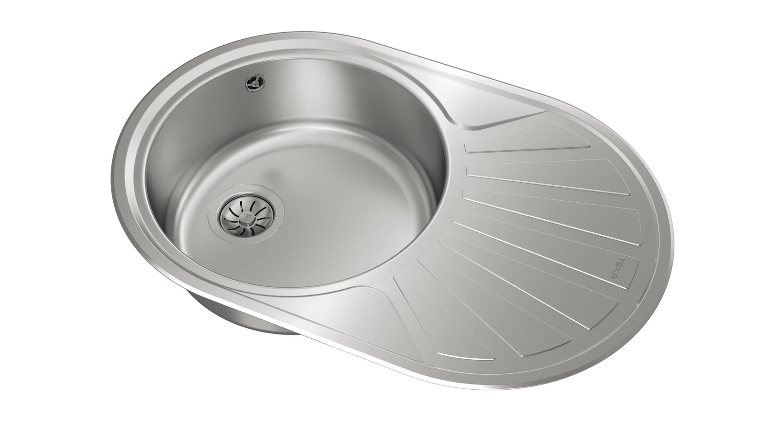 Мойка из нержавеющей стали врезная Teka  DR-77 1B 1D MCTX Микротекстурированная