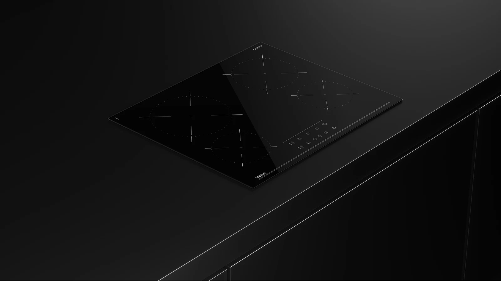 Стеклокерамическая варочная панель High Light 60 см TBC 64010 TTC BLACK