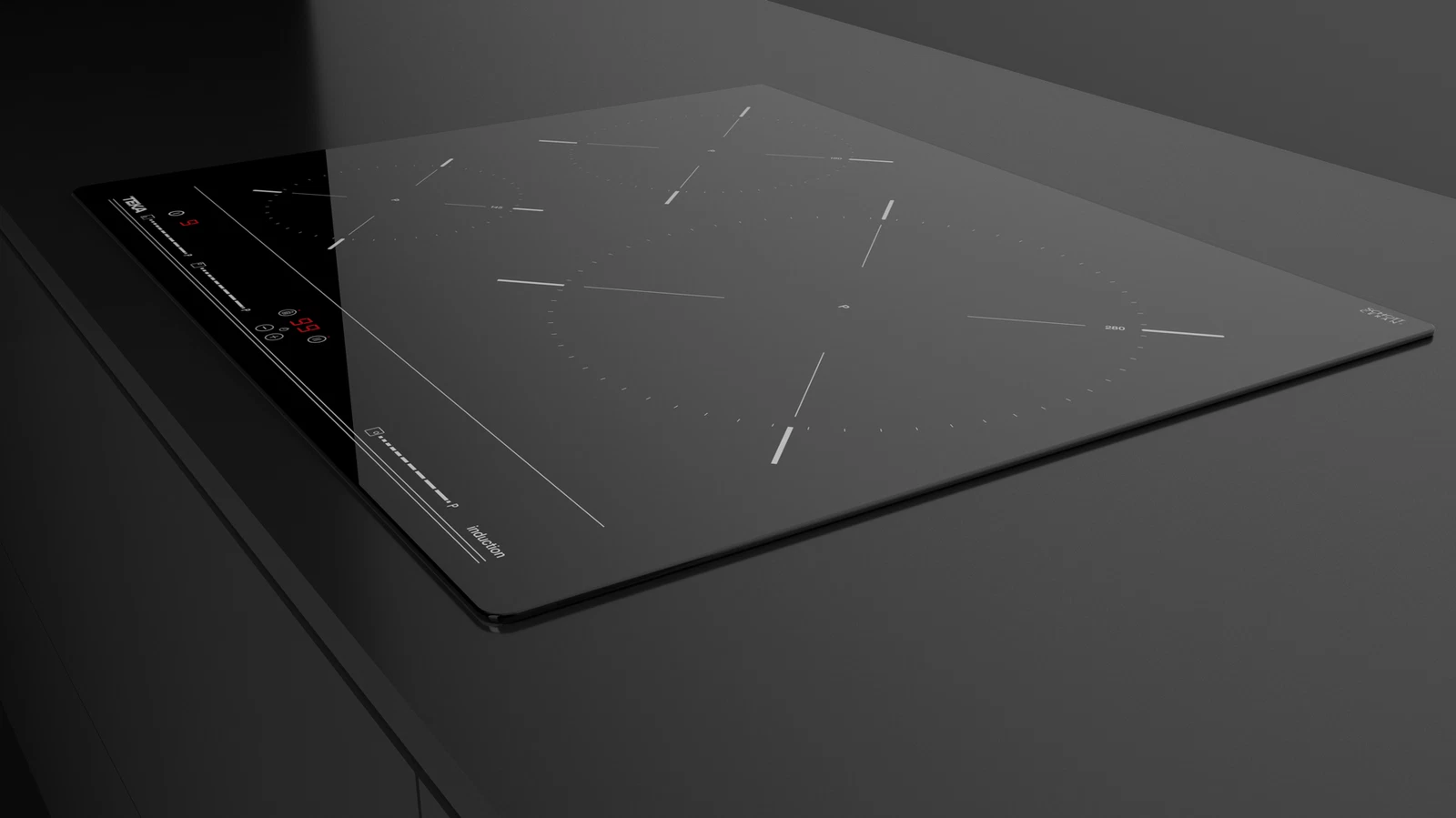 Индукционная варочная панель 60 см IBC 63010 MSS BLACK