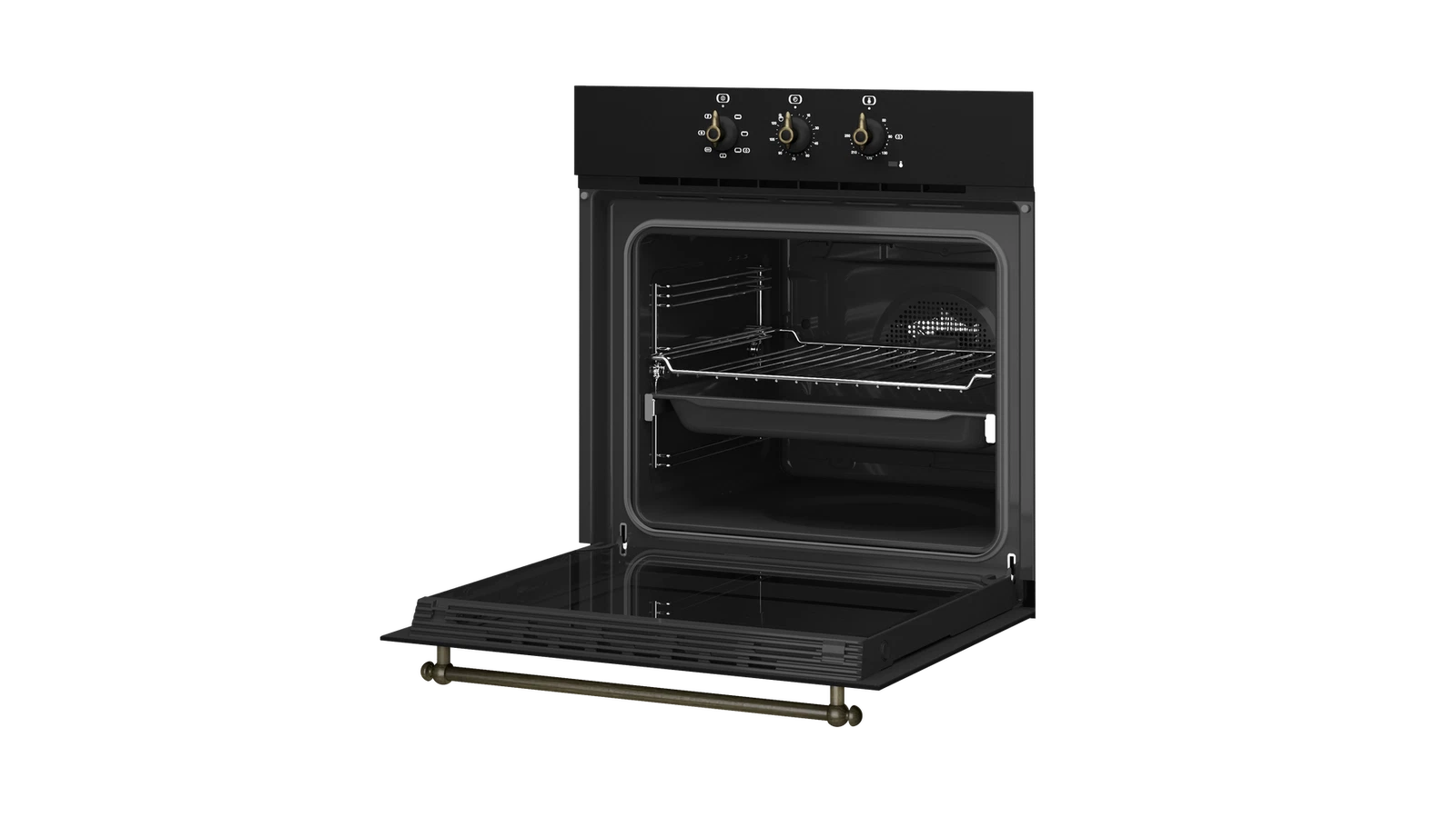 Духовой шкаф электрический Teka Country HRB 6100 ANTHRACITE-OB Антрацитовая Эмаль/Состаренная Бронза