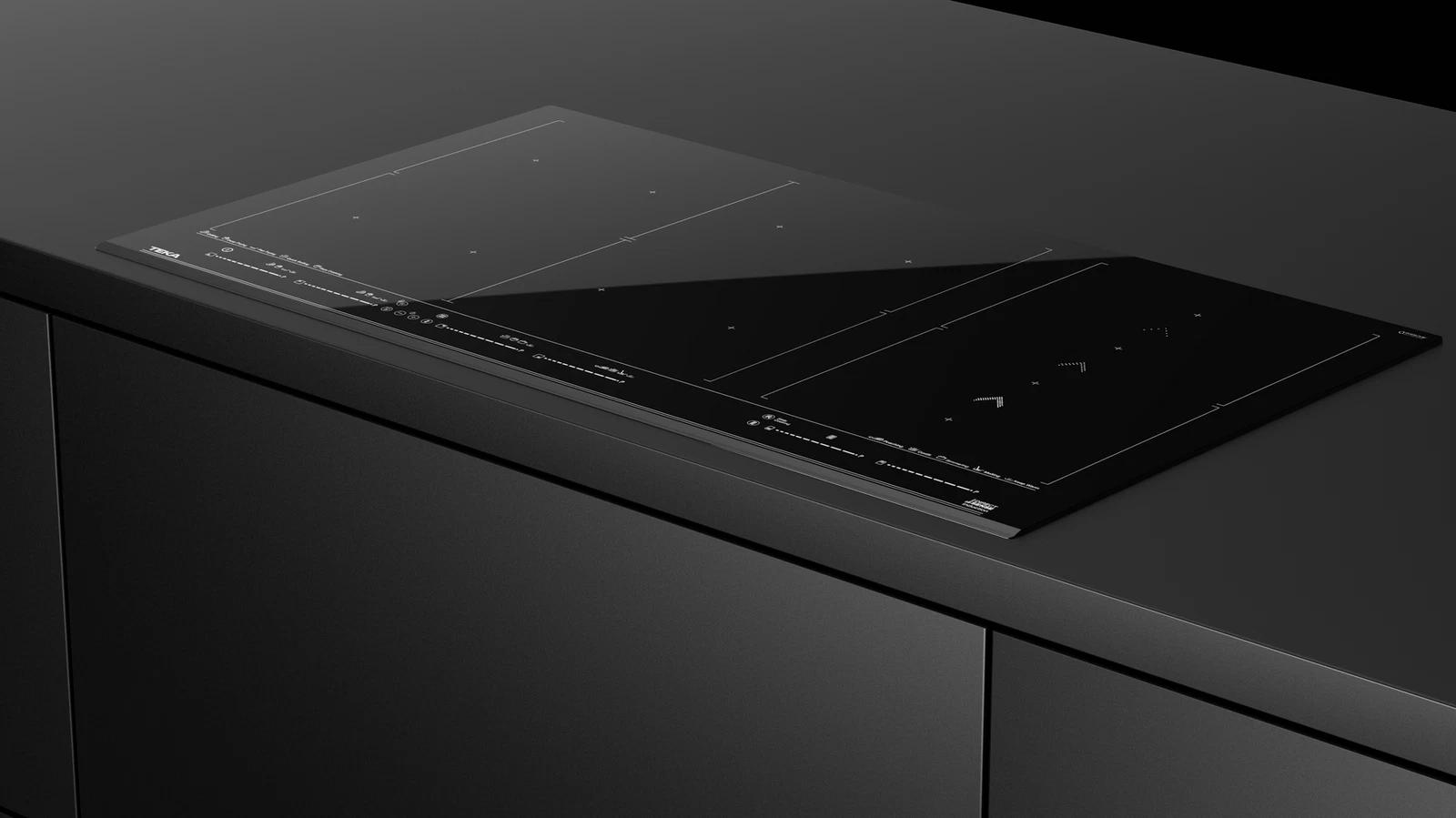 Индукционная варочная панель Full Flex MasterSense Slide Cooking 90 см IZF 99700 MST BLACK