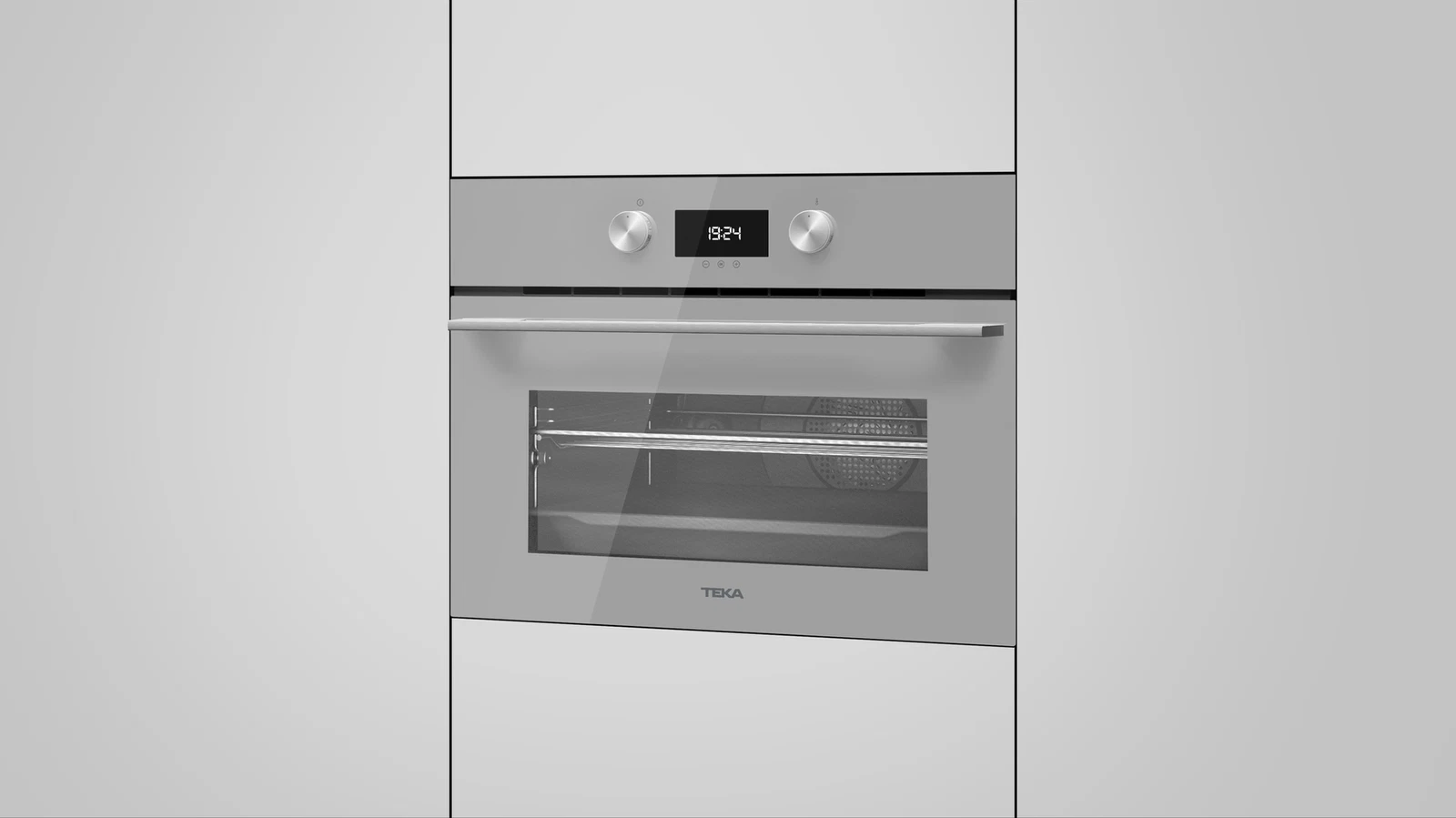 Компактный духовой шкаф  Teka Urban HLC 8400 STEAM GREY Серый Пар